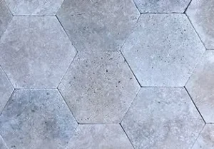 Helena Travertine Hexagonal Paver